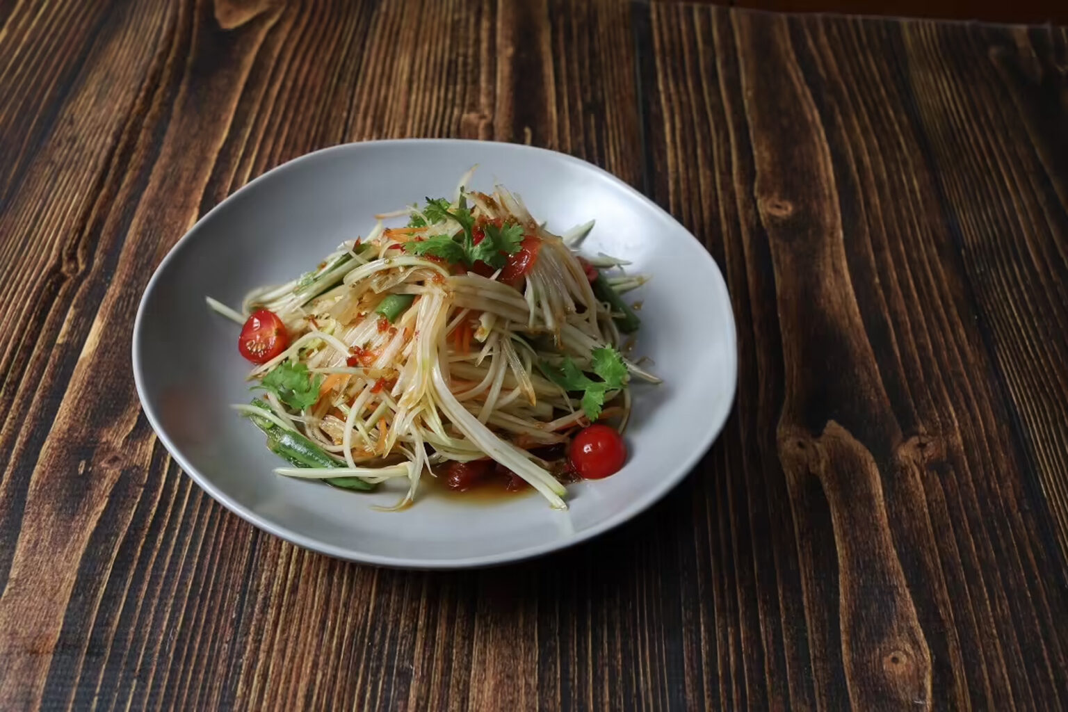 Raw papaya salad recipe