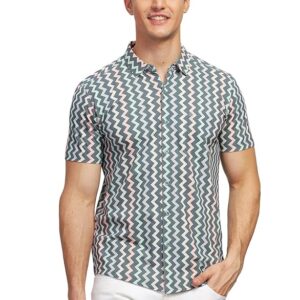 BULLMER Trendy Regular Fit Printed Causal Shirt