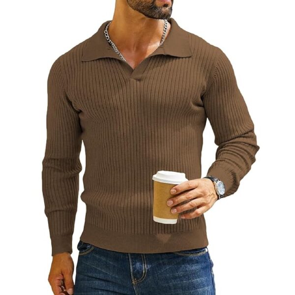 DENIMHOLIC Polo Sweater